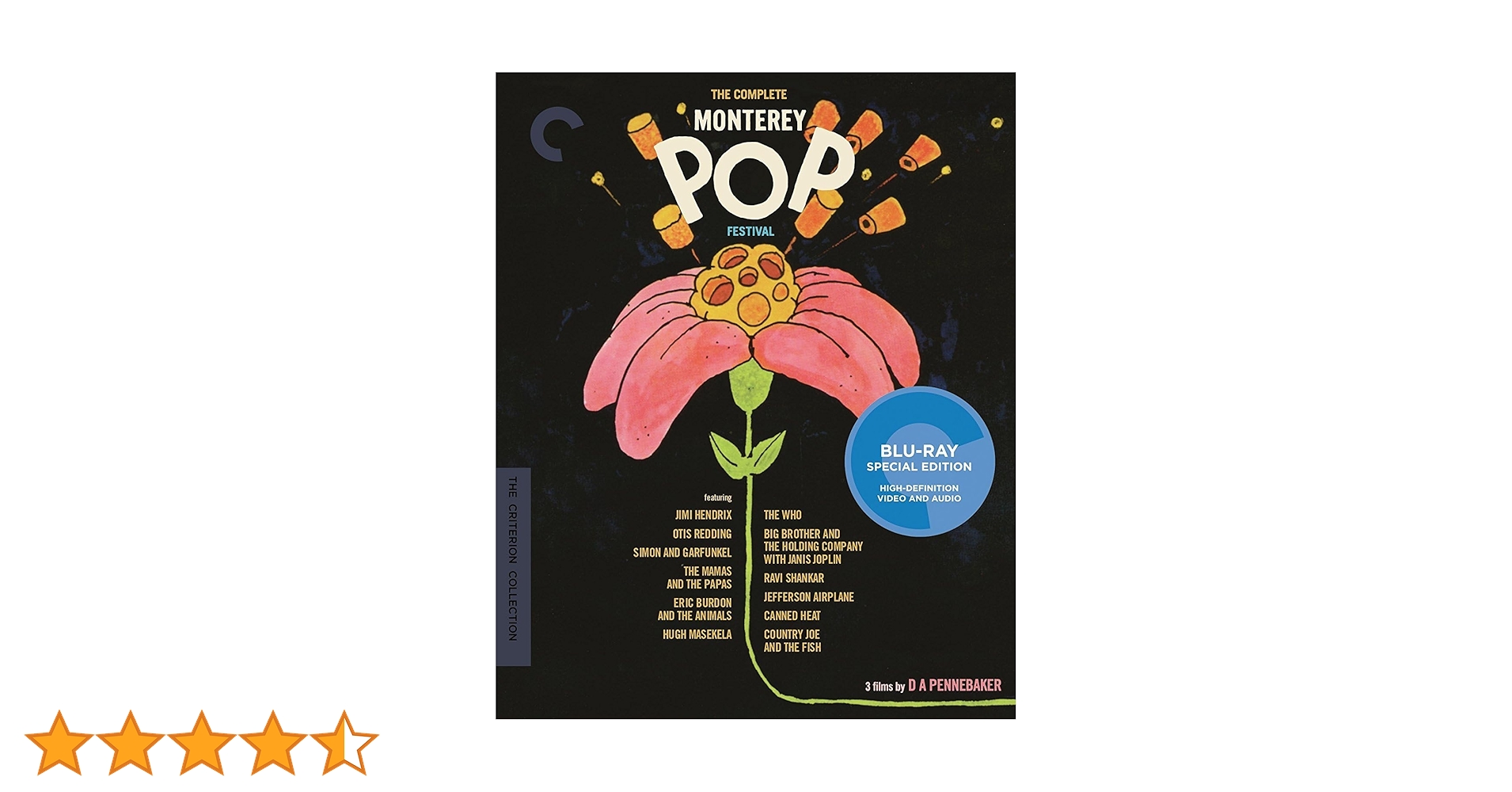 洋楽 Complete Monterey Pop Festival Blu-ray Amazon.co.jp: Criterion Collection: Comp Monterey Pop Festival